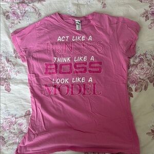 Pink Graphic Tee